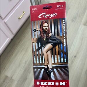Capezio Black Dance fizzion shoes